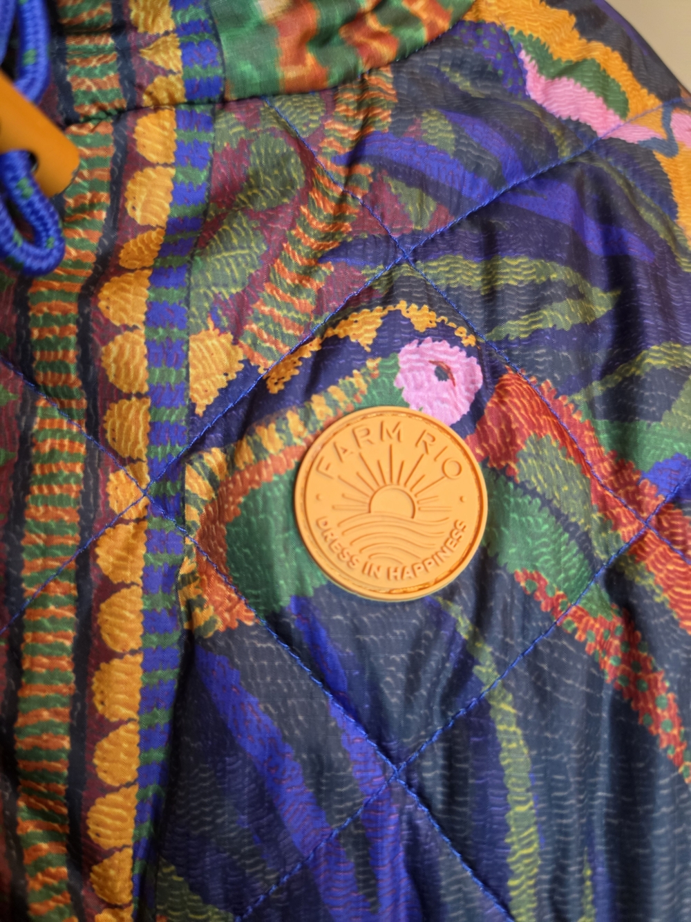 FARM Rio Girls' Multicolor Quilted Dress - XS (Missing Belt) - Picture 14 of 15